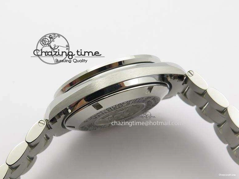 0516 Refined Speedmaster 50th Anniversary Black Dial On SS Bracelet 8232